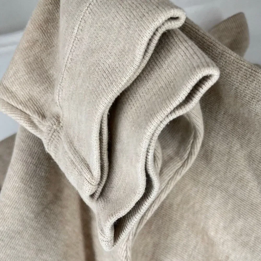 Polo Ralph Lauren Men’s XL 1/4 Zip Sweatshirt Sweater Beige Cotton Classic
